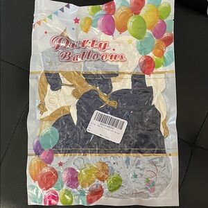 Blue Party Balloons Garland